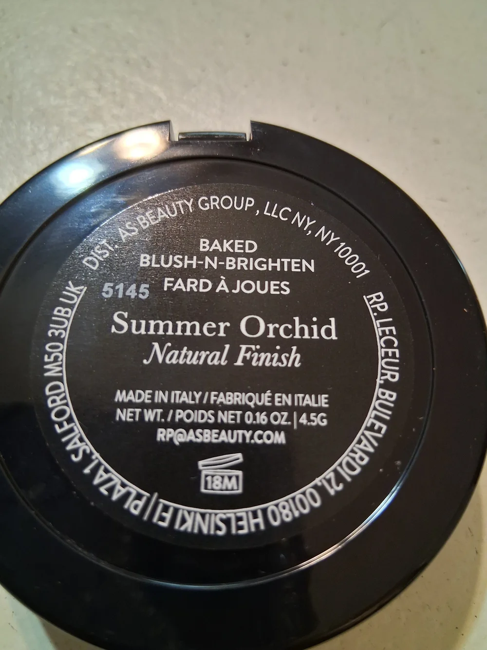 Laura Geller Baked Blush - Summer Orchid Pink with Marbled Rose